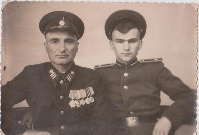 Стешиц Г.П. и сын Леонид